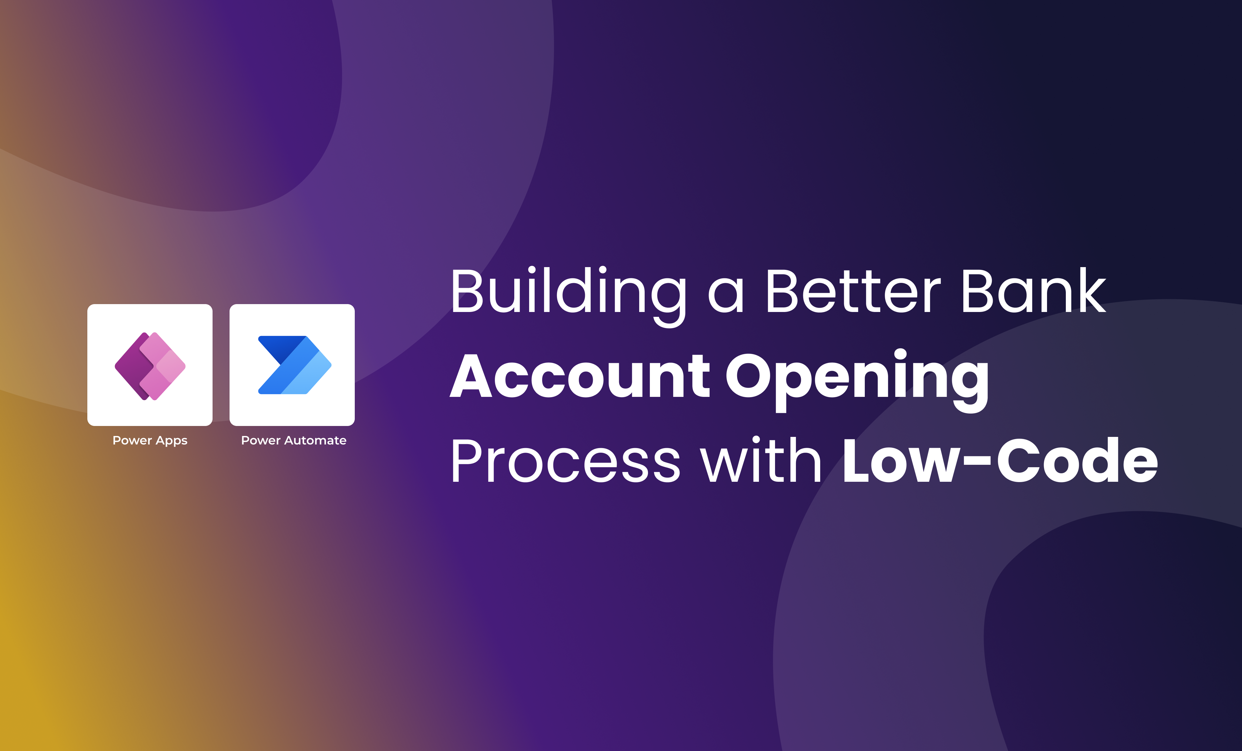 Account Opening Banner